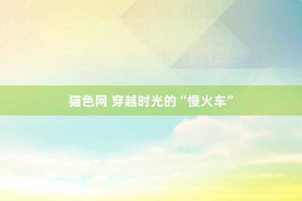 猫色网 穿越时光的“慢火车”
