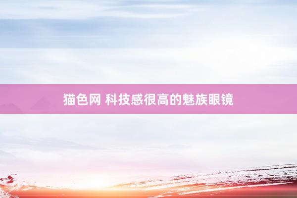 猫色网 科技感很高的魅族眼镜